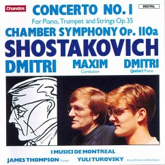 Klavierkonzert 1/Chamber Symphony Op.110a - Schostakowitsch,Dmitri Jr./Schostakowitsch,M./Imm