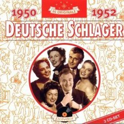 Cover Deutsche Schlager 1950 - 1952