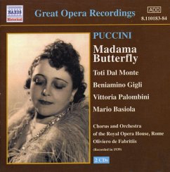 Madame Butterfly - Fabritiis/Dal Monte/Gigli/+