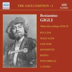 Milan Recordings 1918-19 - Gigli,Beniamino