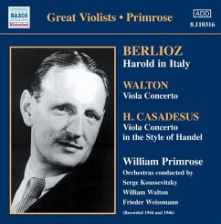 Bratschenkonzerte/Harold In It - Primrose/Koussevitzky/Walton/+