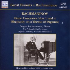 Klavierkonzert 1+4/Rhapsodi - Rachmaninoff,S./Stokowski,L.