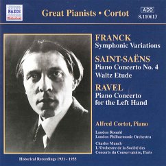 Franck Ravel Saint-Saens - Cortot,Alfred