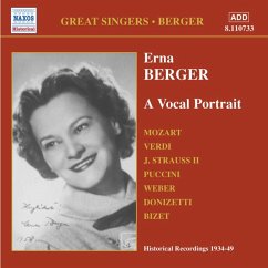 A Vocal Portrait - Berger,Erna