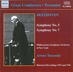 Sinfonien 5+7 - Toscanini/Pso New York