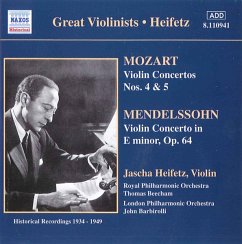 Violinkonzerte - Heifetz,Jascha/Beecham/Barbiro