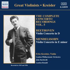 Violinkonzerte - Kreisler,Fritz/Barbirolli/Rona
