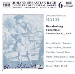 Brandenburg Konzerte I - Müller-Brühl,Helmut/Kölner Kammerorchester/+