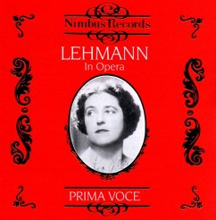 Lehmann In Opera Vol.1 - Lehmann,Lotte