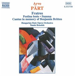 Fratres/Festina Lente/Summa/+ - Benedek/Orch.D.Ung.Staatsop