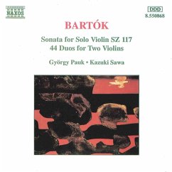 Sonate F.Violine Solo/Duos - Pauk,György/Sawa,Kazuki