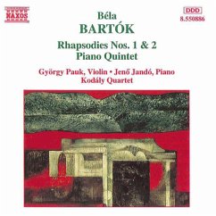 Rhapsodien 1+2/Andante/+ - Pauk/Jando/Kodaly Quartet