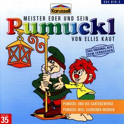 Cover Pumuckl und die Gartenzwerge/Pumuckl will Schreiner werden / Pumuckl Bd.35 (1 Audio-CD)