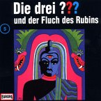 Die drei Fragezeichen und der Fluch des Rubins / Die drei Fragezeichen - Hörbuch Bd.5 (1 Audio-CD)