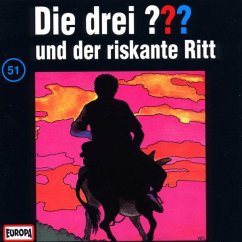 Die drei Fragezeichen und der riskante Ritt / Die drei Fragezeichen - Hörbuch Bd.51 (CD)