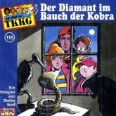 Der Diamant im Bauch der Kobra / TKKG Bd.115 (1 Audio-CDs)