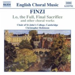 Lo,The Full,Final Sacrifice - Robinson/Choir Of St John'S College