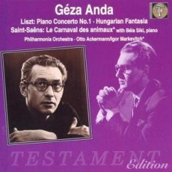 Cover Geza Anda: Liszt & Saint-Saens