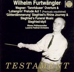Lohengrin/Tannhäuser/Götterdämmerung - Furtwängler,Wilhelm/Wiener Philharmoniker