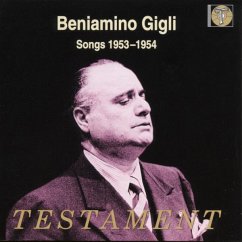 Beniamino Gigli-Songs 1953-1954 Cover Beniamino Gigli-Songs 1953-1954