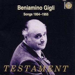 Beniamino Gigli-Songs 1954-1955 - Gigli,Beniamino