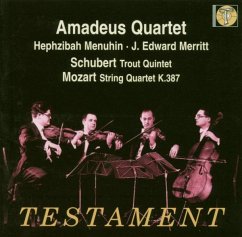 Forellenquintett D 667/Streich - Amadeus Quartet/Menuhin/Merrit