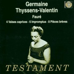 4 Valses Caprices/6 Impromptus/8 Pieces - Thyssens-Valentin,Germaine