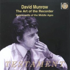 The Art Of The Recorder/Instruments Of The Middle - Munrow,David