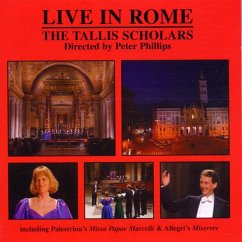 Live In Rome - Tallis Scholars,The/Phillips,Peter