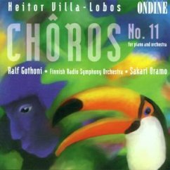 Cover Choros 11 For Piaand Orchestra