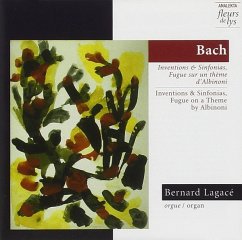 Inventionen & Sinfonien,Fuge - Lagace,Bernard