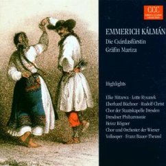 Cover Die Csardasfürstin/Gräfin Mariza (Qs)