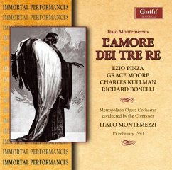Amore Dei Tre Re - Montemezzi/Metropolitan Opera