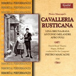 Mascagni:Cavaleria Rusticana - Mascagni,Pietro/Dutch Royal Theatre