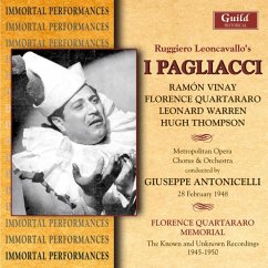 Leoncavallo/Pagliacci - Vinay/Warren/Antonicelli