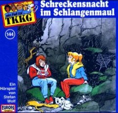 Schreckensnacht im Schlangenmaul / TKKG Bd.144 (1 Audio-CD) - Wolf, Stefan