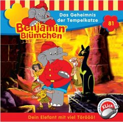 Das Geheimnis der Tempelkatze / Benjamin Blümchen Bd.81 (1 Audio-CD)