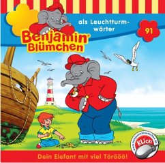 Benjamin Blümchen als Leuchtturmwärter / Benjamin Blümchen Bd.91 (1 Audio-CD)