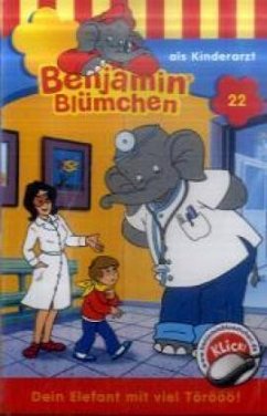 Cover Benjamin Blümchen als Kinderarzt, 1 Cassette