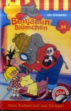 Cover Benjamin Blümchen als Detektiv, 1 Cassette