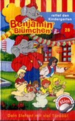 Cover Benjamin Blümchen rettet den Kindergarten, 1 Cassette