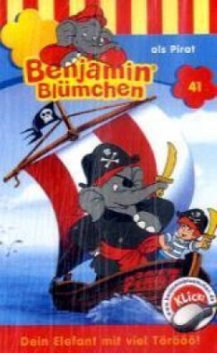 Cover Benjamin Blümchen als Pirat, 1 Cassette