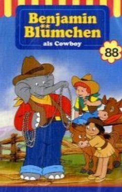 Cover Benjamin Blümchen als Cowboy, 1 Cassette
