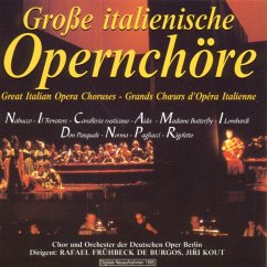 Cover Grosse Italienische Opernchöre