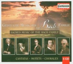 Cover Chormusik Der Bach-Familie