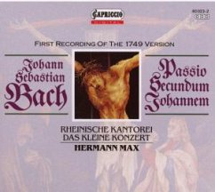 Cover Johannes-Passion