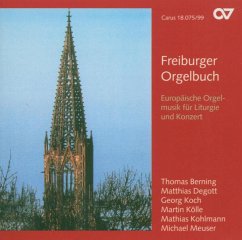 Freiburger Orgelbuch-Europäische Orgel - Berning/Degott/Koch/Kölle/Kohl