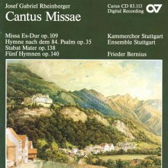 Cantus Missae (Musica Sacra Ii) - Kammerchor Stuttgart/Bernius,Frieder