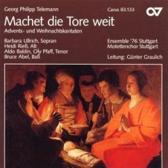 Cover Machet die Tore weit (Advents- und Weihnachtskantaten)