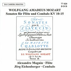 6 Sonaten F.Flöte & Cembalo,Kv 10-15 - Magnin,A./Eichenberger,J.